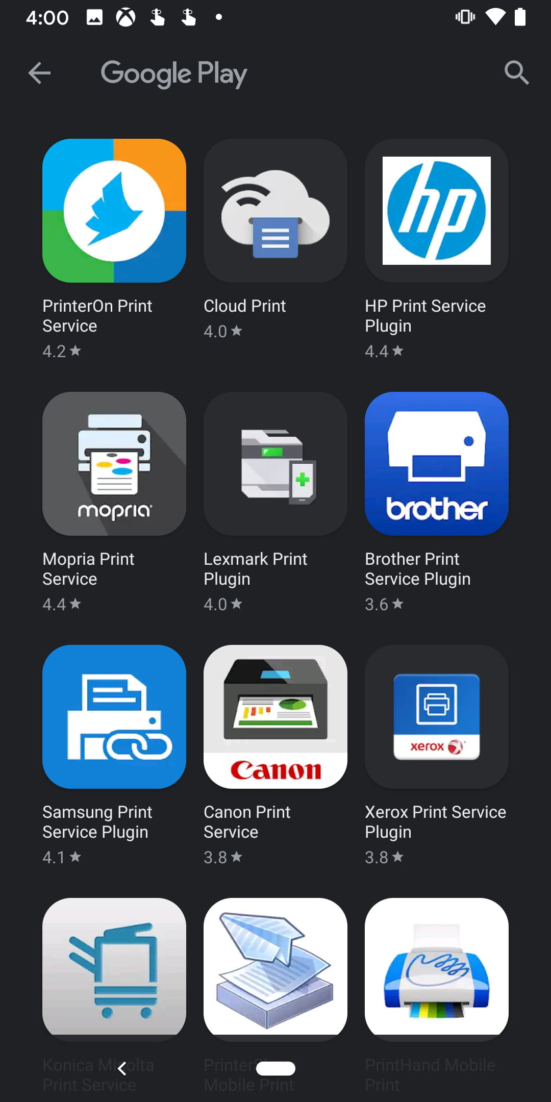 google cloud print service for mac